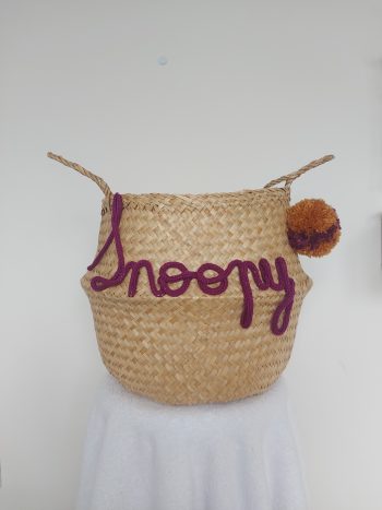 Panier berbère naturel - Image 4