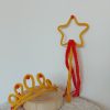 Ensemble couronne + baguette magique