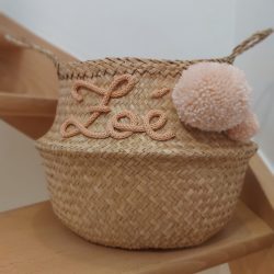 Panier berbère naturel
