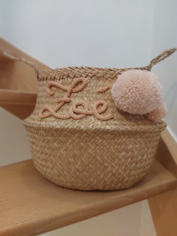 Panier berbère naturel